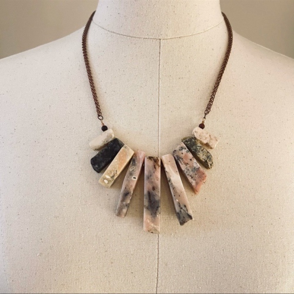 HANDMADE Egyptian Aesthetic Rope Chain Necklace - Picture 3 of 6